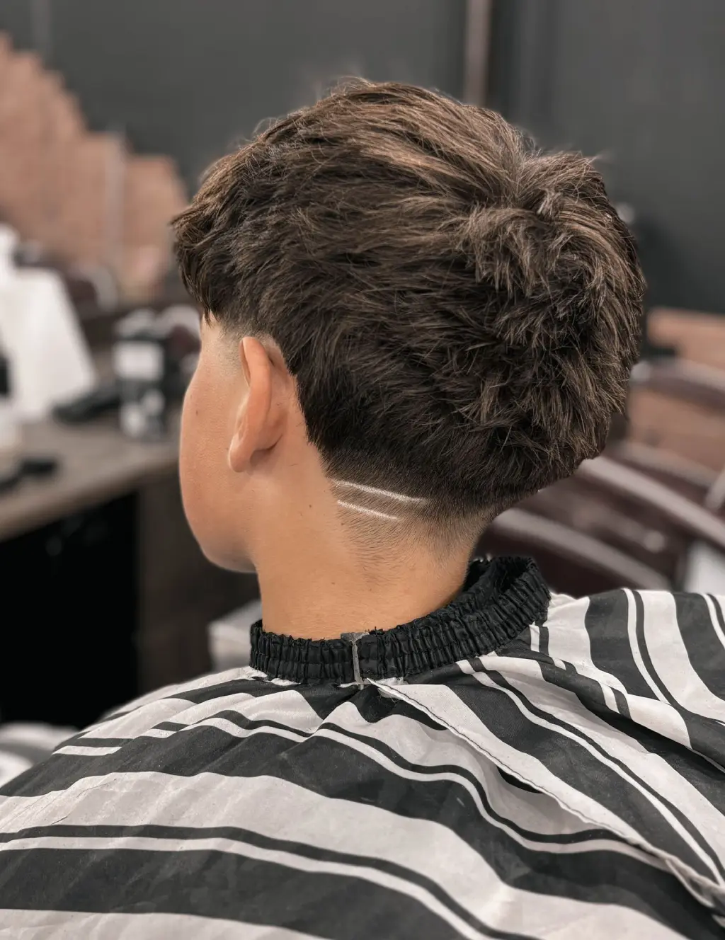 Short On Sides Longer On Top Taper Fade With Layered Back Short On Sides Longer On Top Taper Fade With Layered Back — Winter Haircuts for Boys