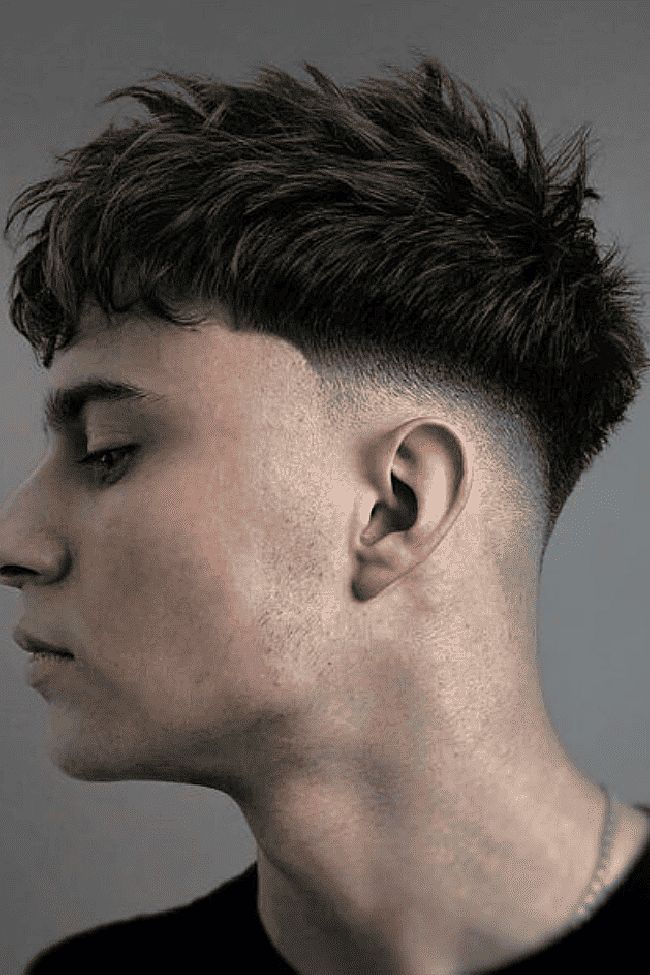 Undercut With Choppy Crop — Winter Haircuts for Men