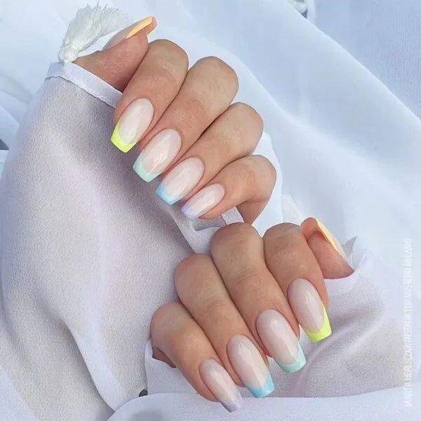 Spring Summer Visual Idea Spring Summer Visual Idea — New Years French Tip Nails 2027