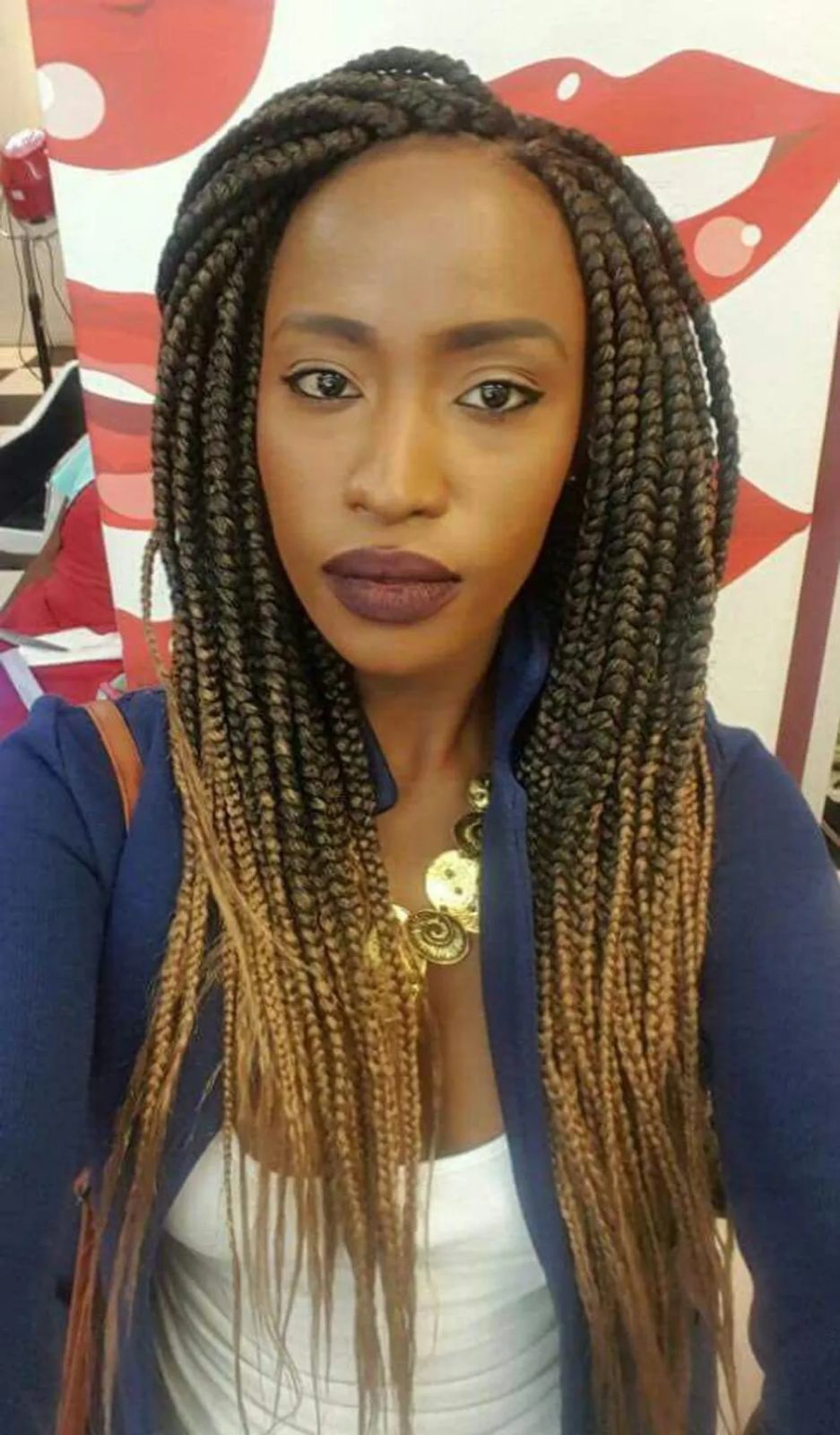 Dark Brown To Blonde Ombre Visual Idea Dark Brown To Blonde Ombre Visual Idea — Winter Braids for Black Women