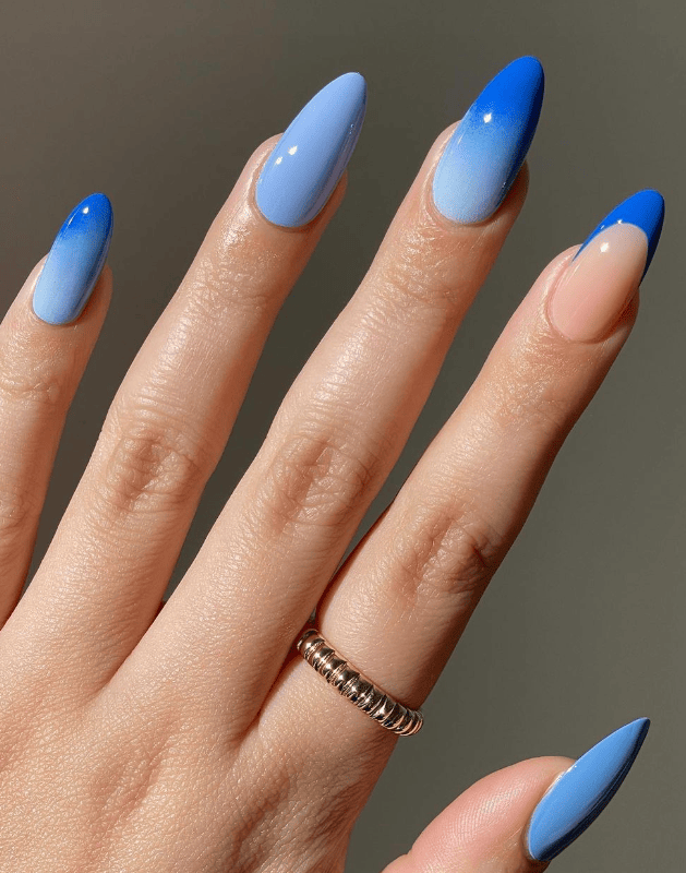 French Tips Gradient Visual Idea French Tips Gradient Visual Idea — Aesthetic Winter Nails