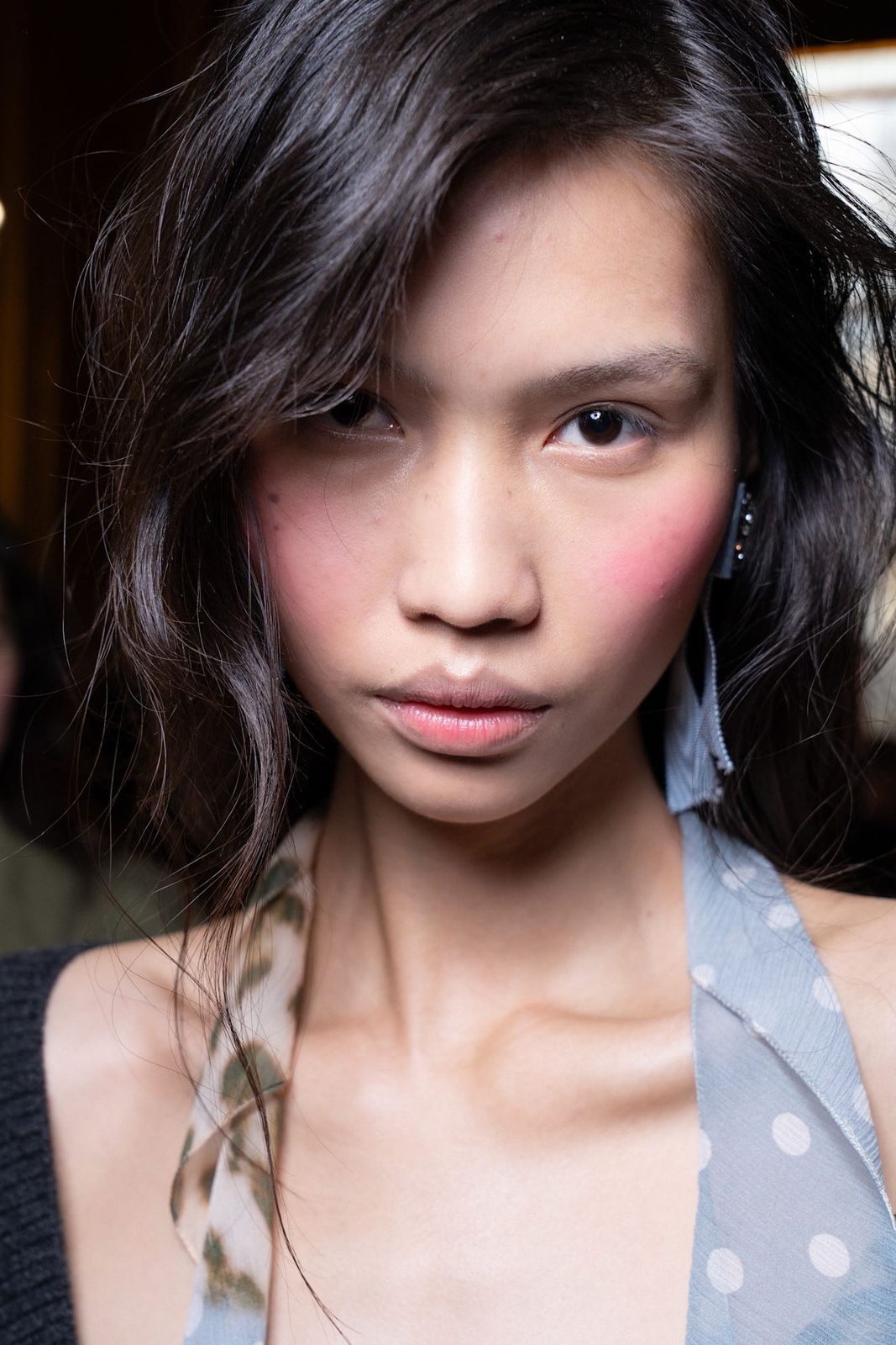 Classic Chin Bob With Blunt Bangs Classic Chin Bob With Blunt Bangs — Winter Haircuts for Heart Shaped Faces