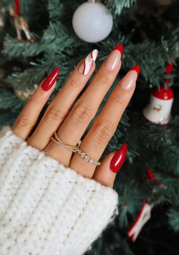Christmas Visual Idea Christmas Visual Idea — Red Christmas Nails 2026