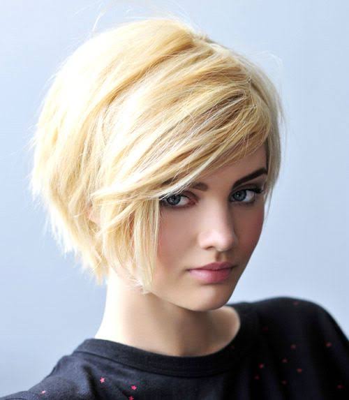Ear Length Ash Blonde Pixie With Textured Side Bangs Ear Length Ash Blonde Pixie With Textured Side Bangs — Winter Haircuts with Bangs