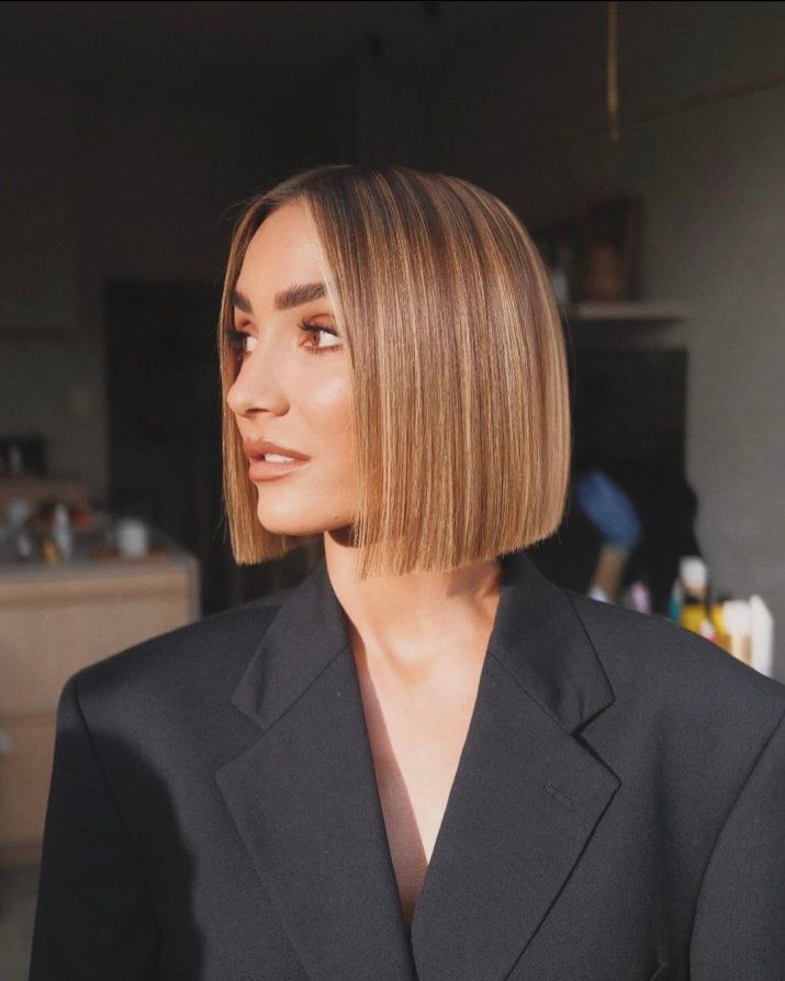 Chin Visual Idea — Winter Shoulder Length Hairstyles