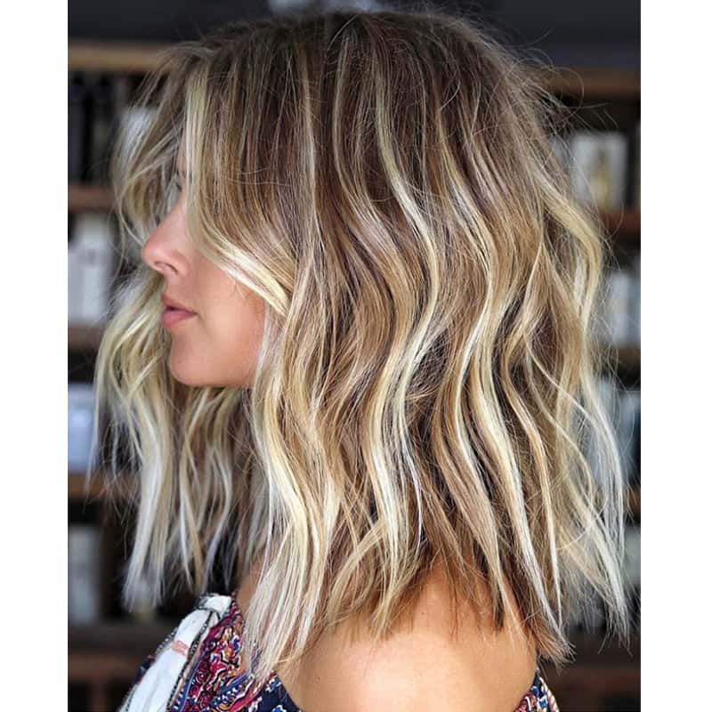 Caramel and Ash Blonde Balayage on Dark Brown Caramel and Ash Blonde Balayage on Dark Brown — Reverse Balayage