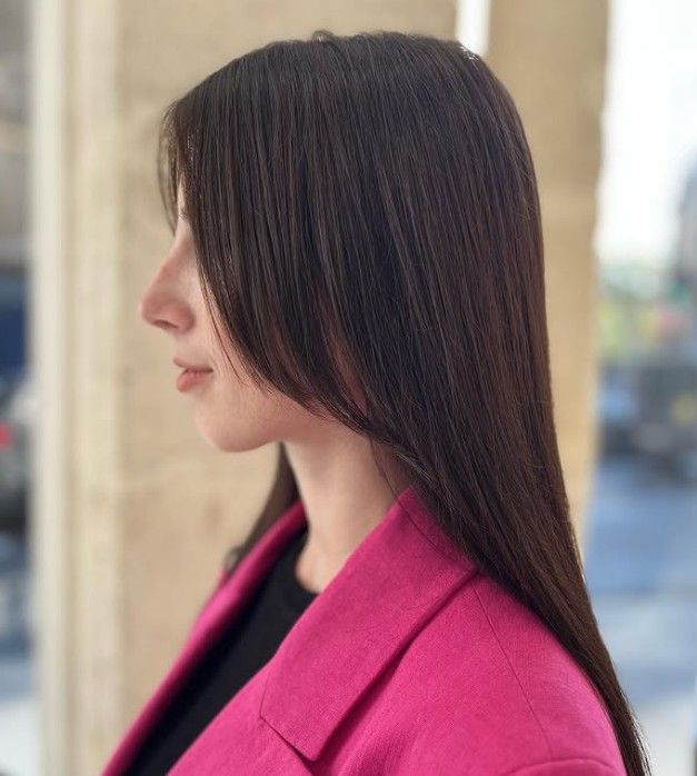 Visual Idea Visual Idea — Winter Haircuts with Curtain Bangs