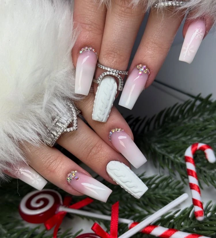 Glossy And Matte Visual Idea Glossy And Matte Visual Idea — Long Winter Nails