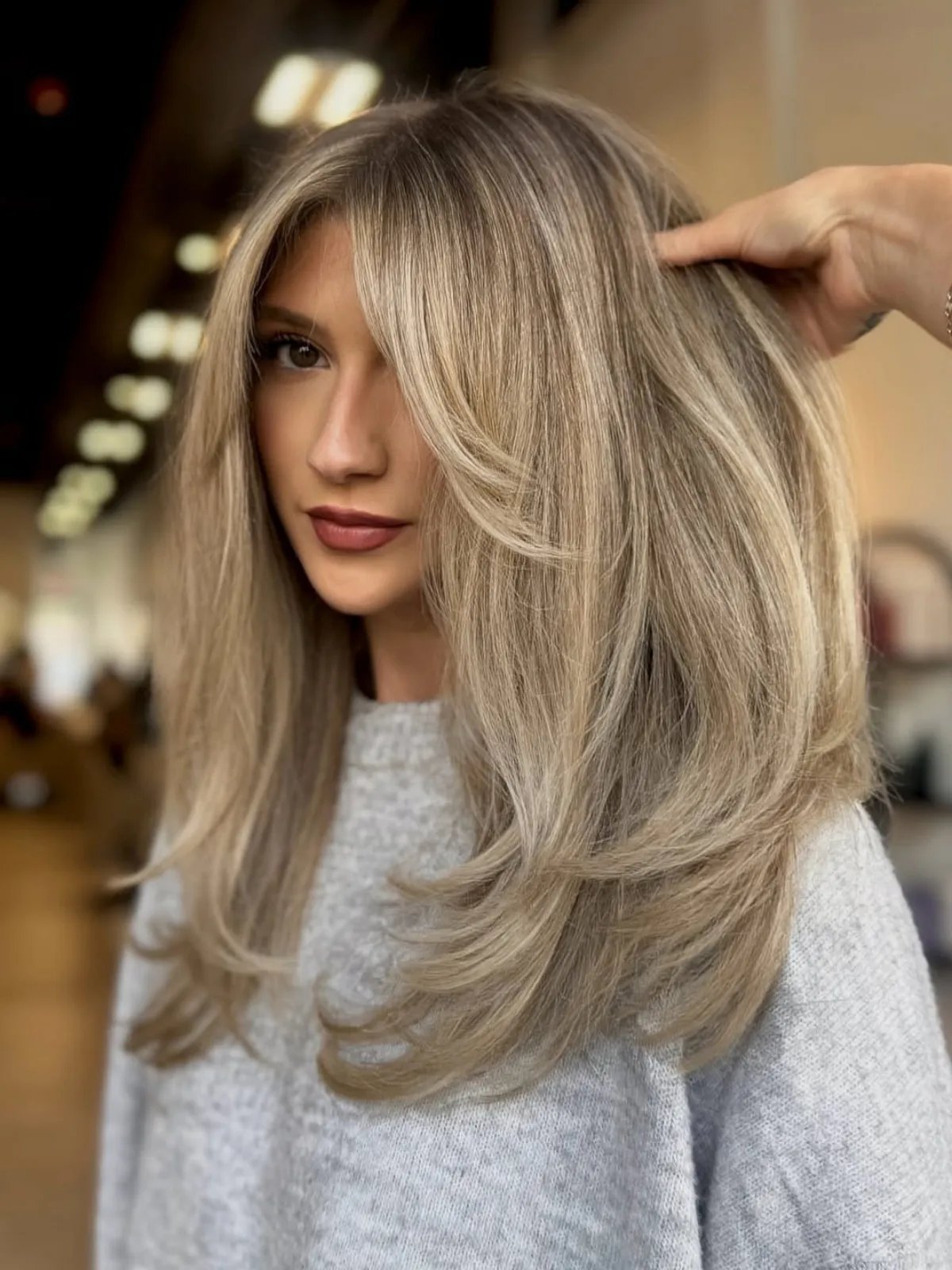 Mid-Back Platinum Soft Waves Mid-Back Platinum Soft Waves — Icy Blonde Hair