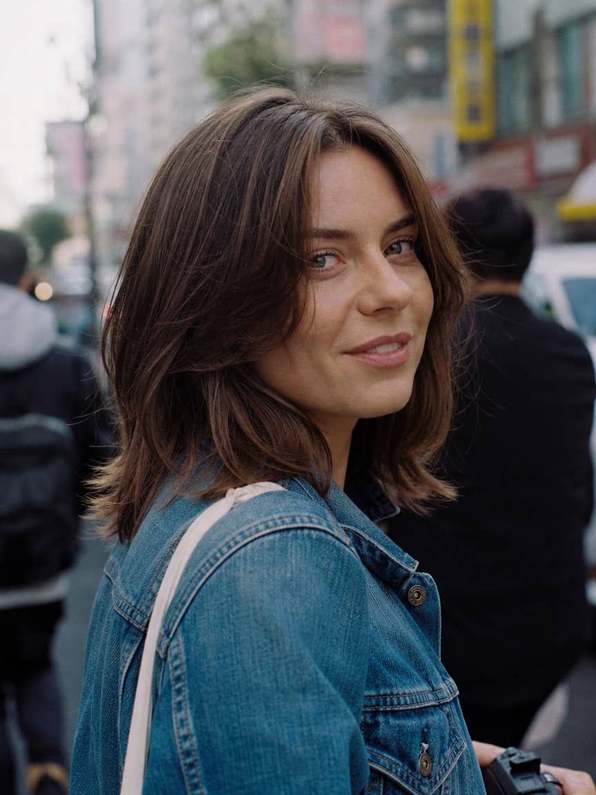 Visual Idea — Winter Shoulder Length Hairstyles