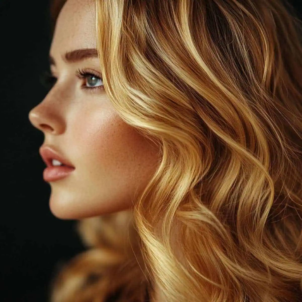 Collarbone Visual Idea Collarbone Visual Idea — Lowlights for Blonde Hair