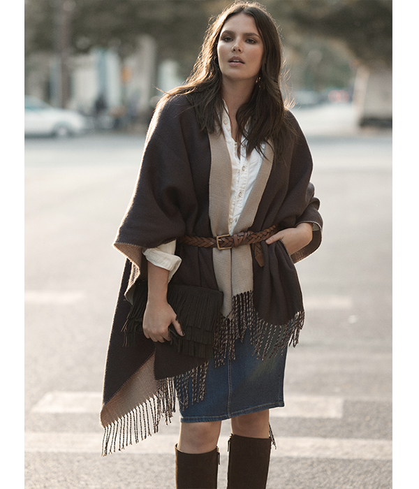 Air-Dried Dark Brown Collarbone Layers Air-Dried Dark Brown Collarbone Layers — Winter Hair Colors for Plus Size Women