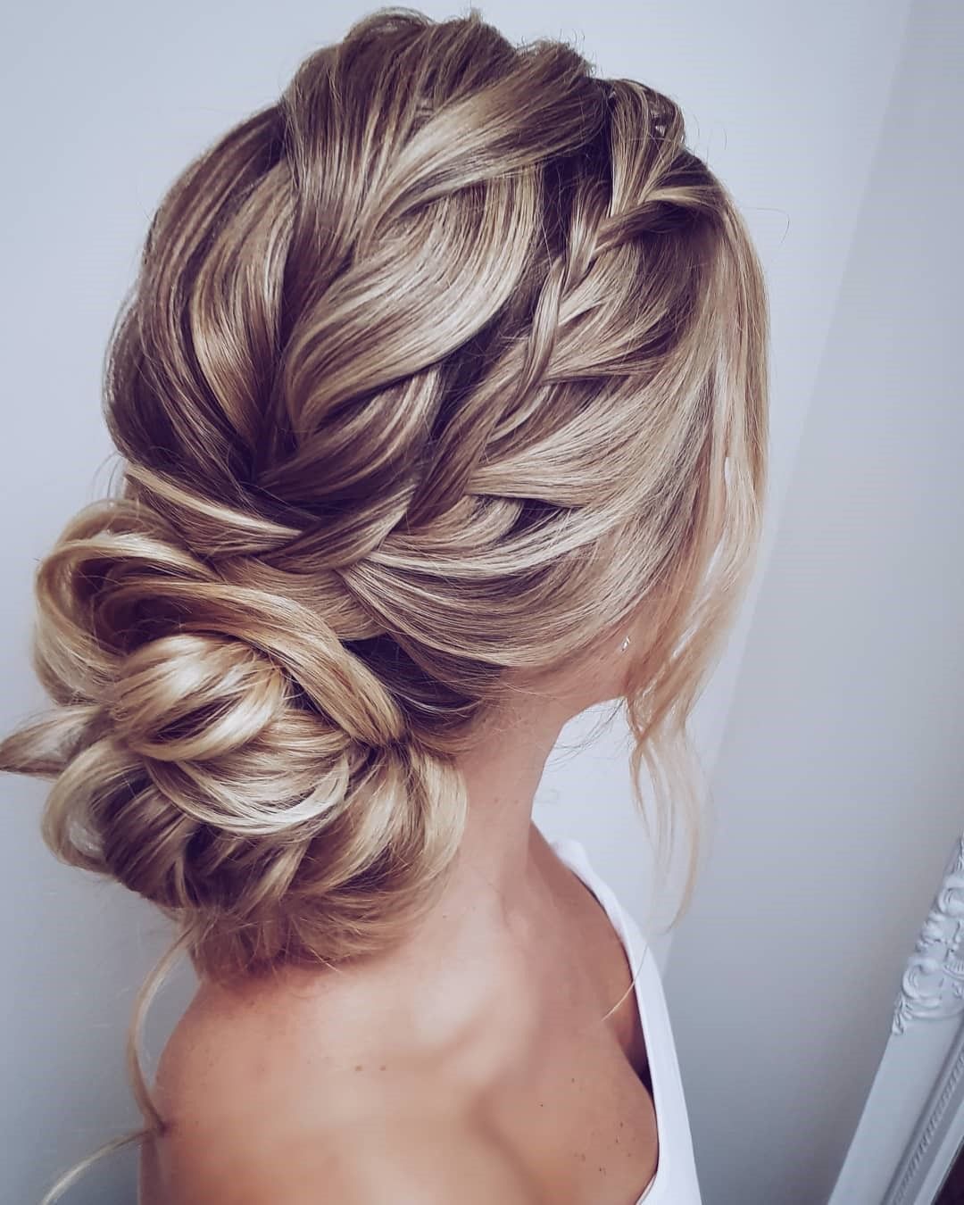 Collarbone Visual Idea — Winter Bun Hairstyles