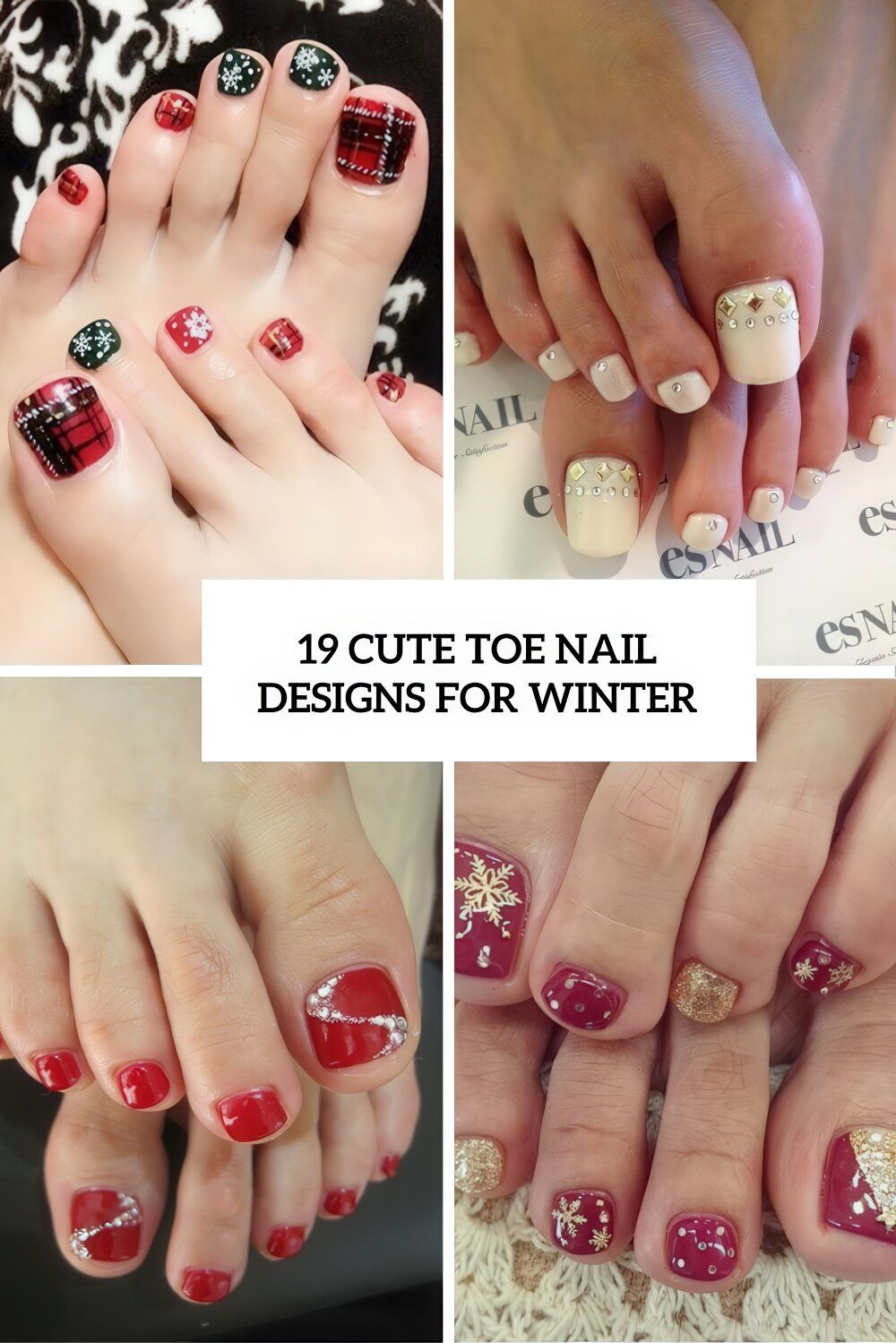 Winter Christmas Visual Idea Winter Christmas Visual Idea — Christmas Pedicure 2026