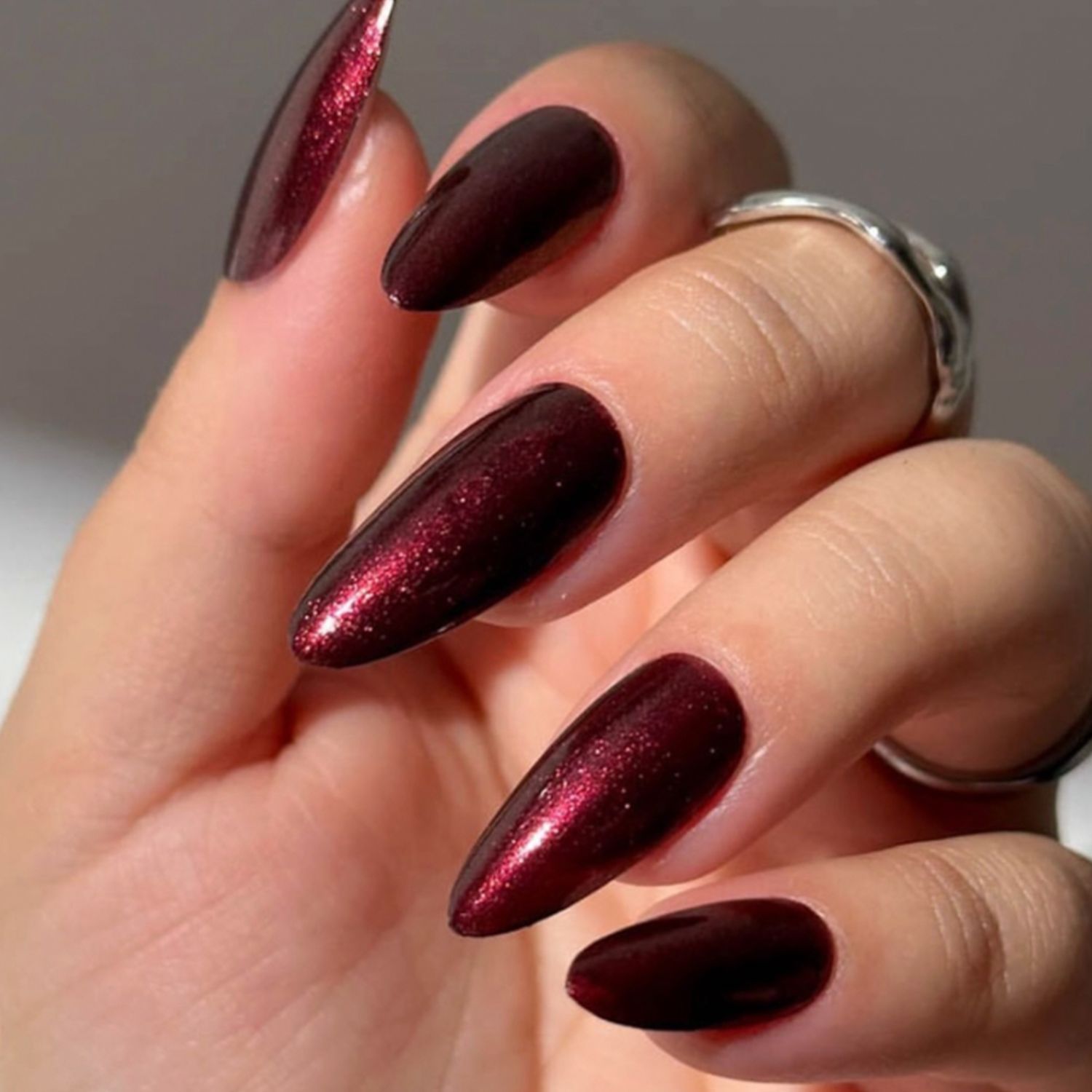 Glitter Glossy Visual Idea — Holiday Nail Colors 2026