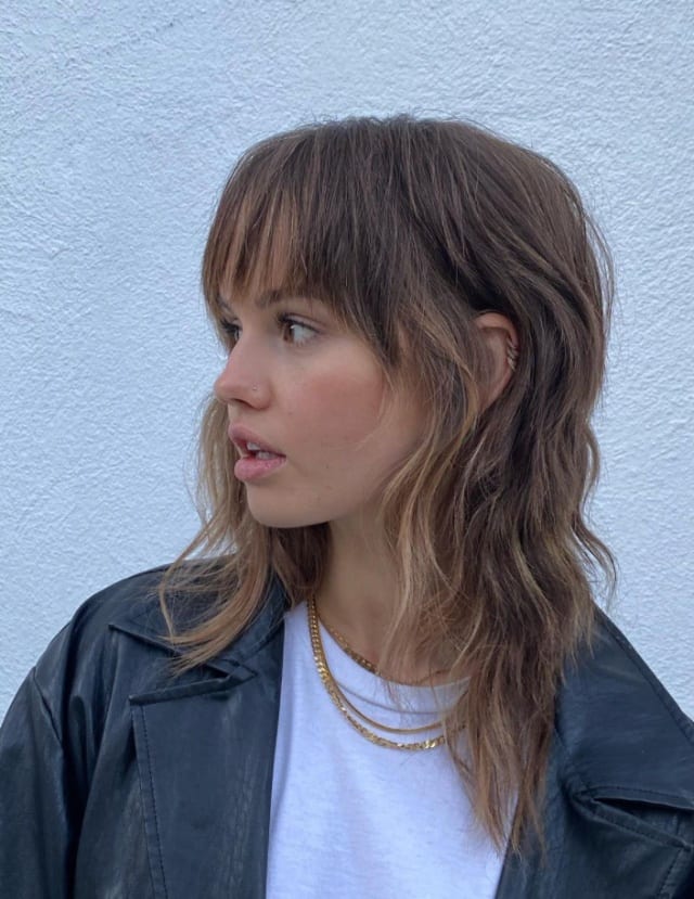 Medium Shag Visual Idea Medium Shag Visual Idea — Winter Shag Haircuts