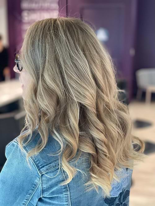 Reverse Balayage on Dark Brown Reverse Balayage on Dark Brown