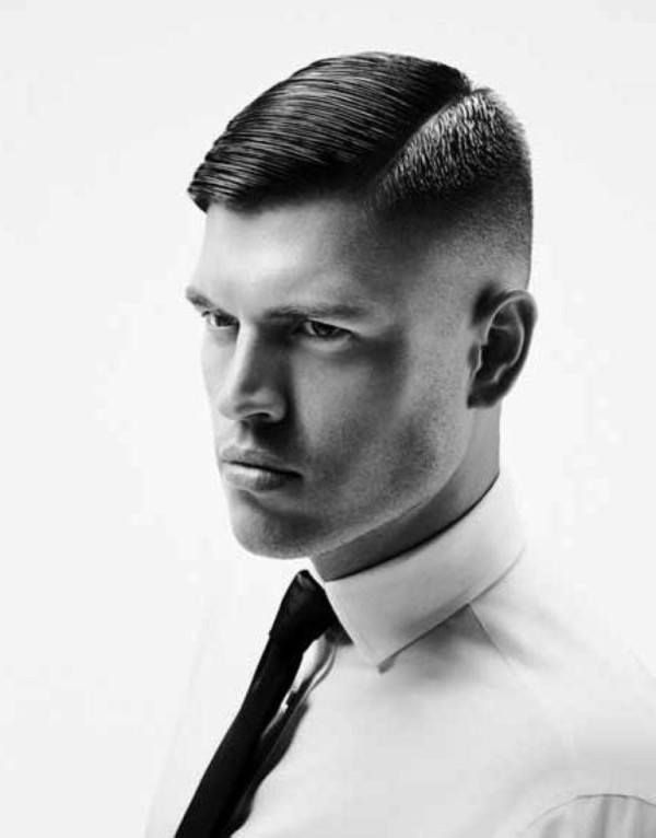 Side Part With High Fade — Winter Haircuts for Men