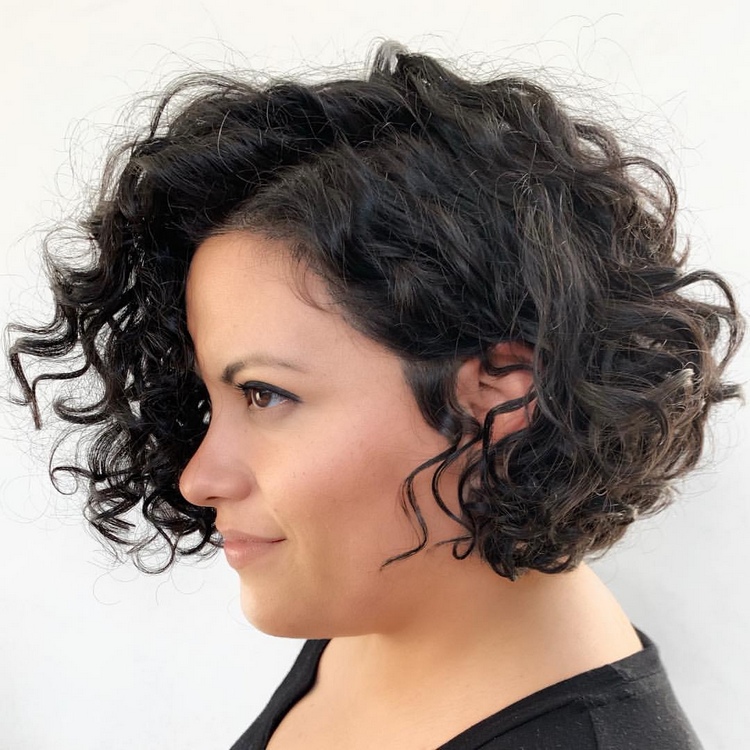 Ash Blonde Bob With Volume Ash Blonde Bob With Volume — Winter Haircuts for Curly Hair