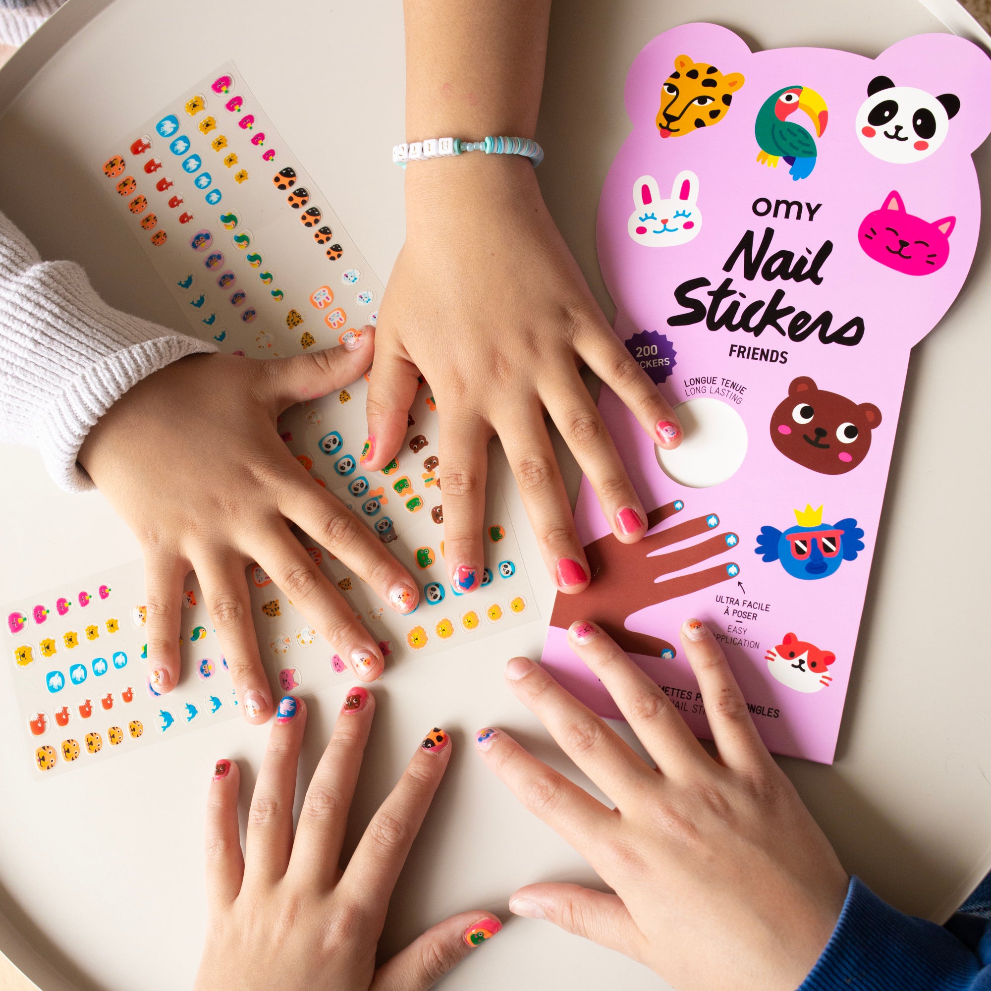Crafting Session: Animal & Shape Stickers Crafting Session: Animal & Shape Stickers — Winter Nails for Kids