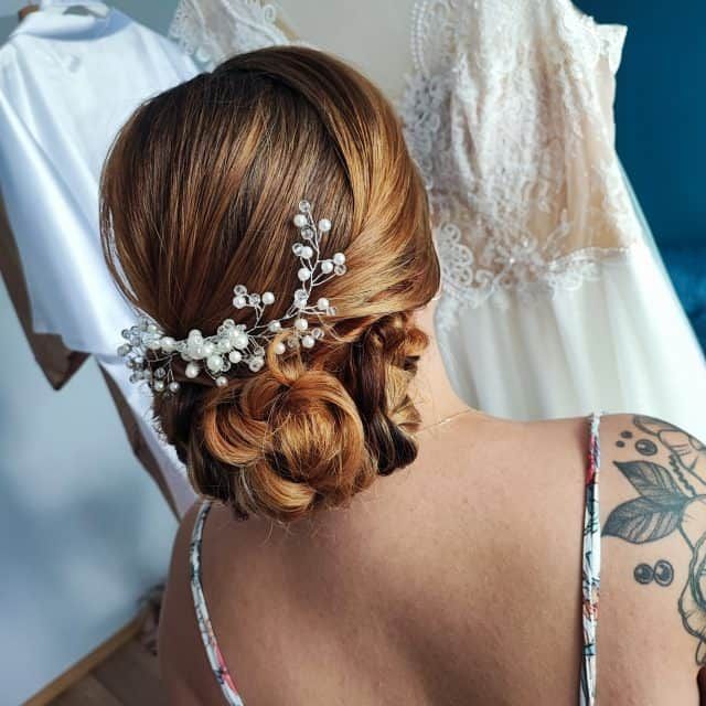 Bun Visual Idea — Winter Bun Hairstyles