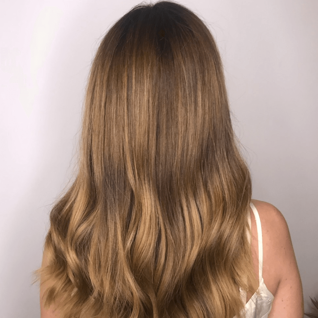 Rich Brown With Subtle Lighter Brown Balayage Rich Brown With Subtle Lighter Brown Balayage — Winter Brown Hair Colors