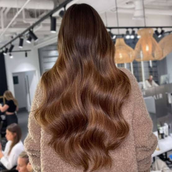 Rich Brown with Sun-Kissed Balayage Rich Brown with Sun-Kissed Balayage — Cinnamon Brown Hair
