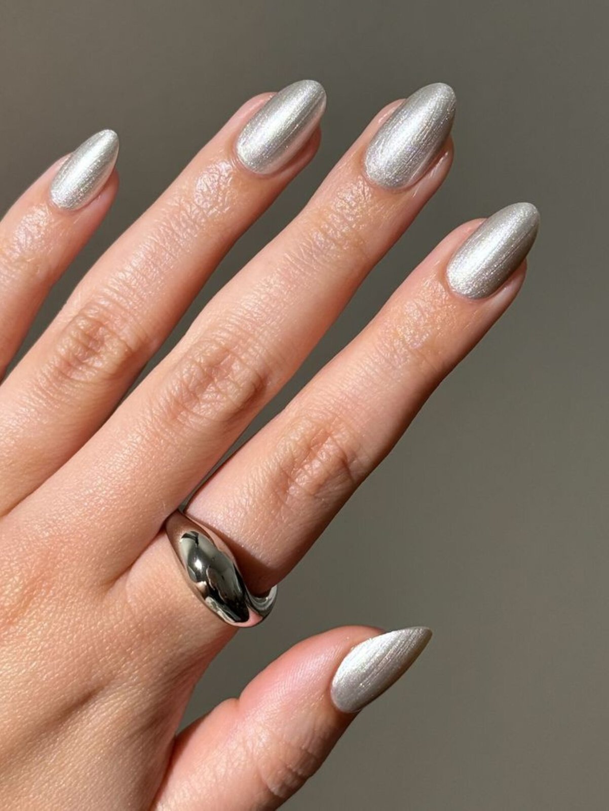 Flawless High Shine Silver Chrome Flawless High Shine Silver Chrome — Silver Chrome Nails