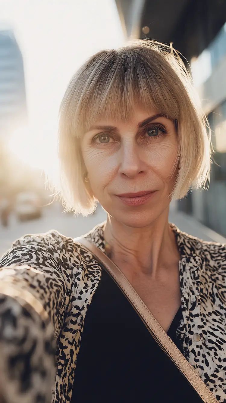 Ash Blonde Visual Idea — Medium Length Winter Haircuts