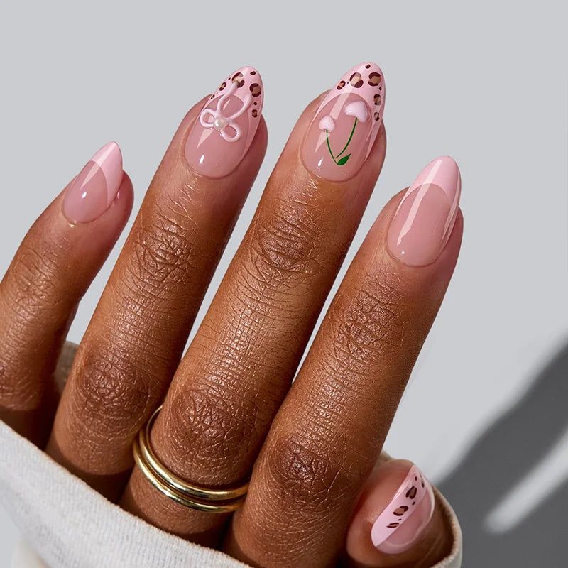 Spring Summer Visual Idea Spring Summer Visual Idea — Medium Winter Almond Nails