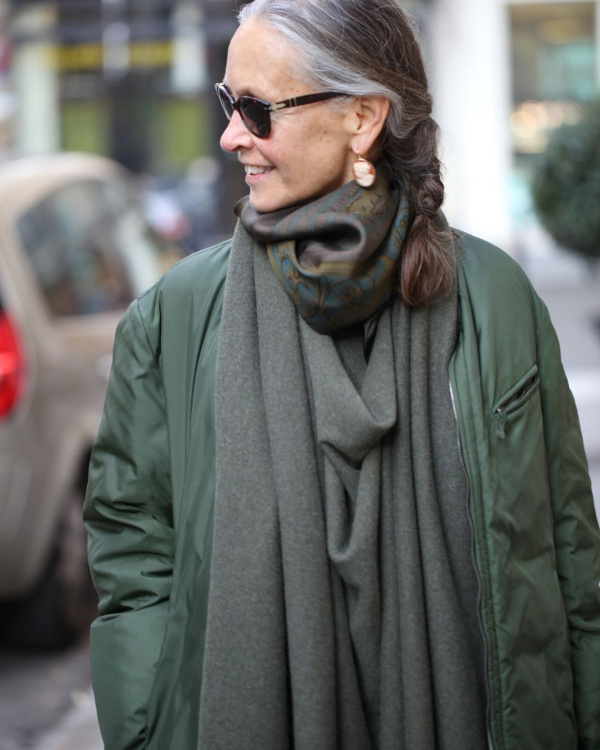 Layered Bob With Braid Accent Layered Bob With Braid Accent — Winter Hairstyles for Women Over 70