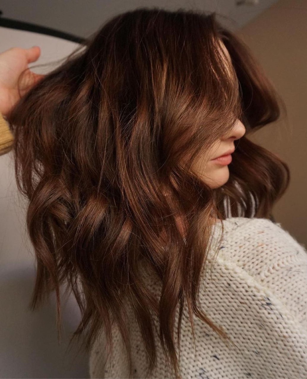 Rich Brown with Subtle Cinnamon Undertones Rich Brown with Subtle Cinnamon Undertones — Cinnamon Brown Hair