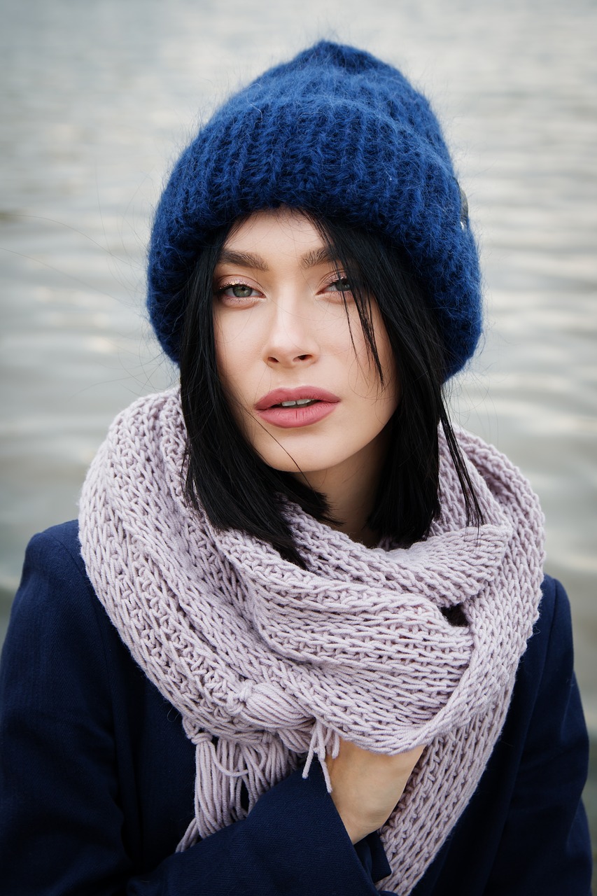 Air-Dried Dark Brown Bob — Winter Hairstyles
