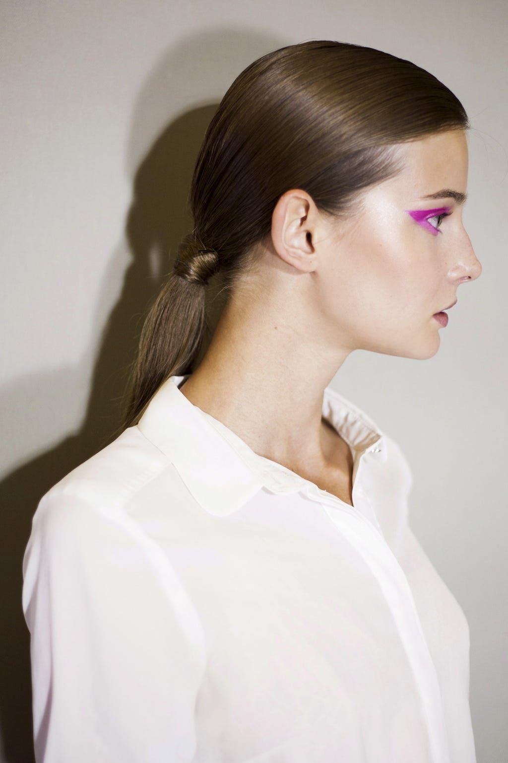 Medium Brown With Subtle Highlights Visual Idea Medium Brown With Subtle Highlights Visual Idea — Winter Ponytail Hairstyles