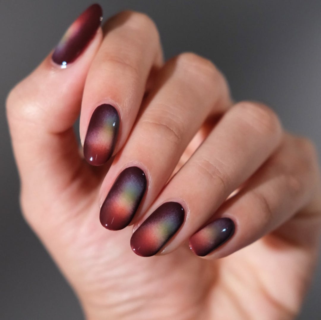 Color-Shifting Gradient Ombre Nails — Classy New Years Nails 2027