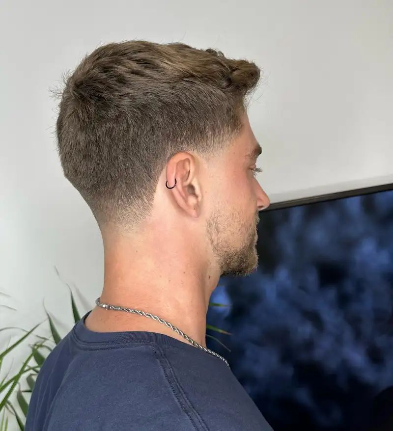 Short On Sides And Back Longer On Top Visual Idea — Winter Haircuts for Men