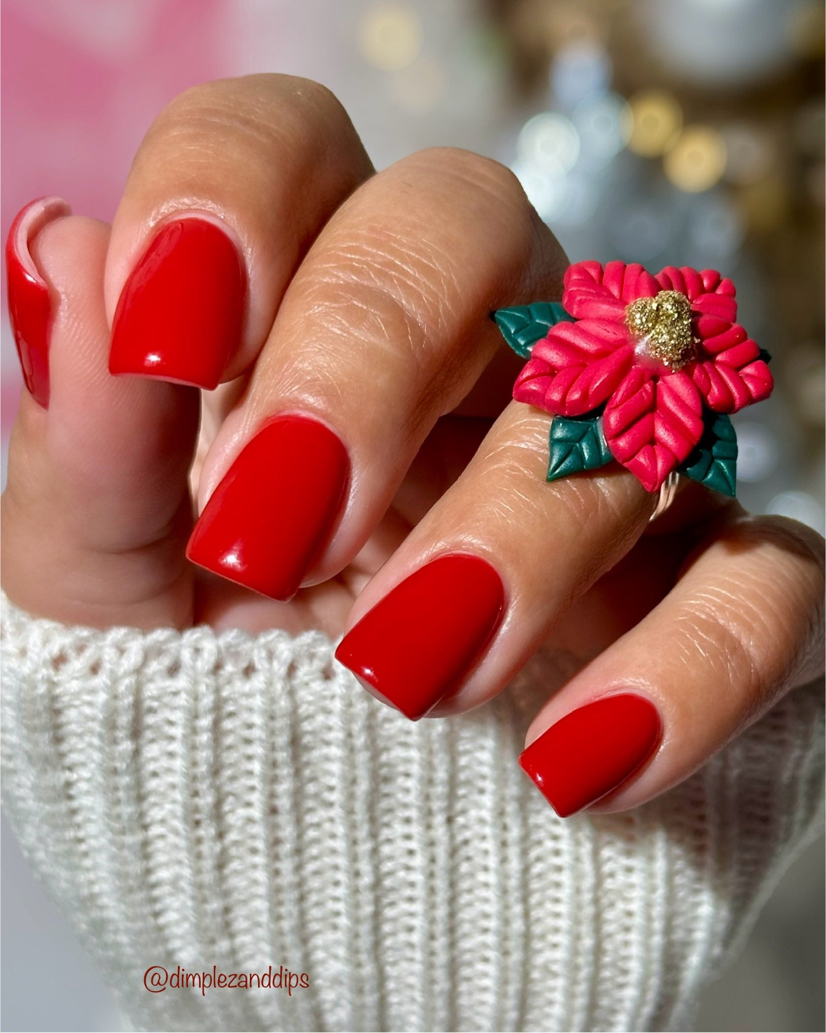 Glitter Matte Visual Idea Glitter Matte Visual Idea — Christmas Nail Trends 2026