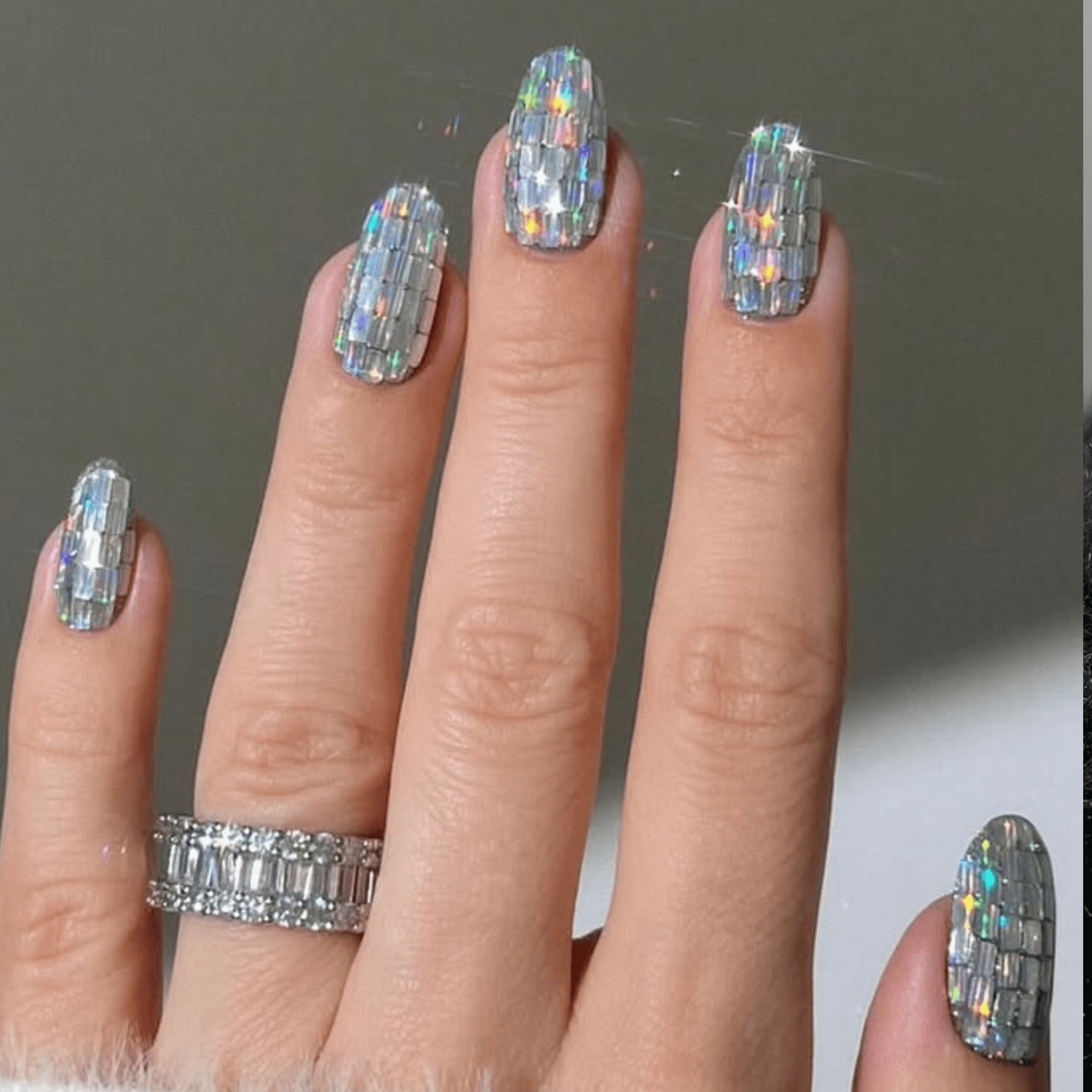 Chrome Reflective Visual Idea Chrome Reflective Visual Idea — Old Money Winter Nails