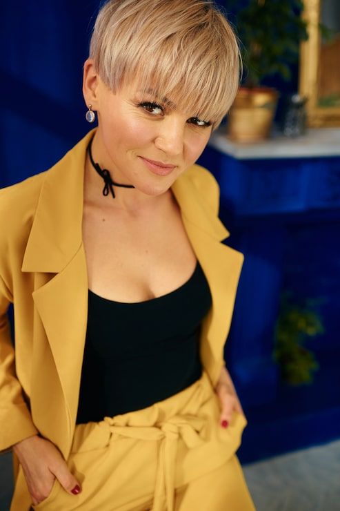 Light Blonde Pixie with Volume Light Blonde Pixie with Volume — Winter Hairstyles for Short Hair