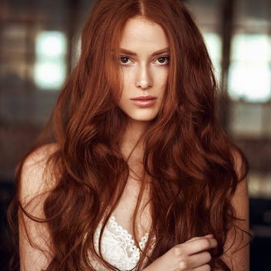 Deep Rich Red Natural Waves Deep Rich Red Natural Waves — Winter Hair Colors for Redheads