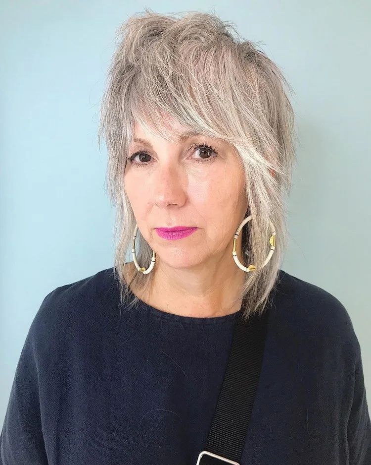 Visual Idea — Winter Hairstyles for Women Over 50