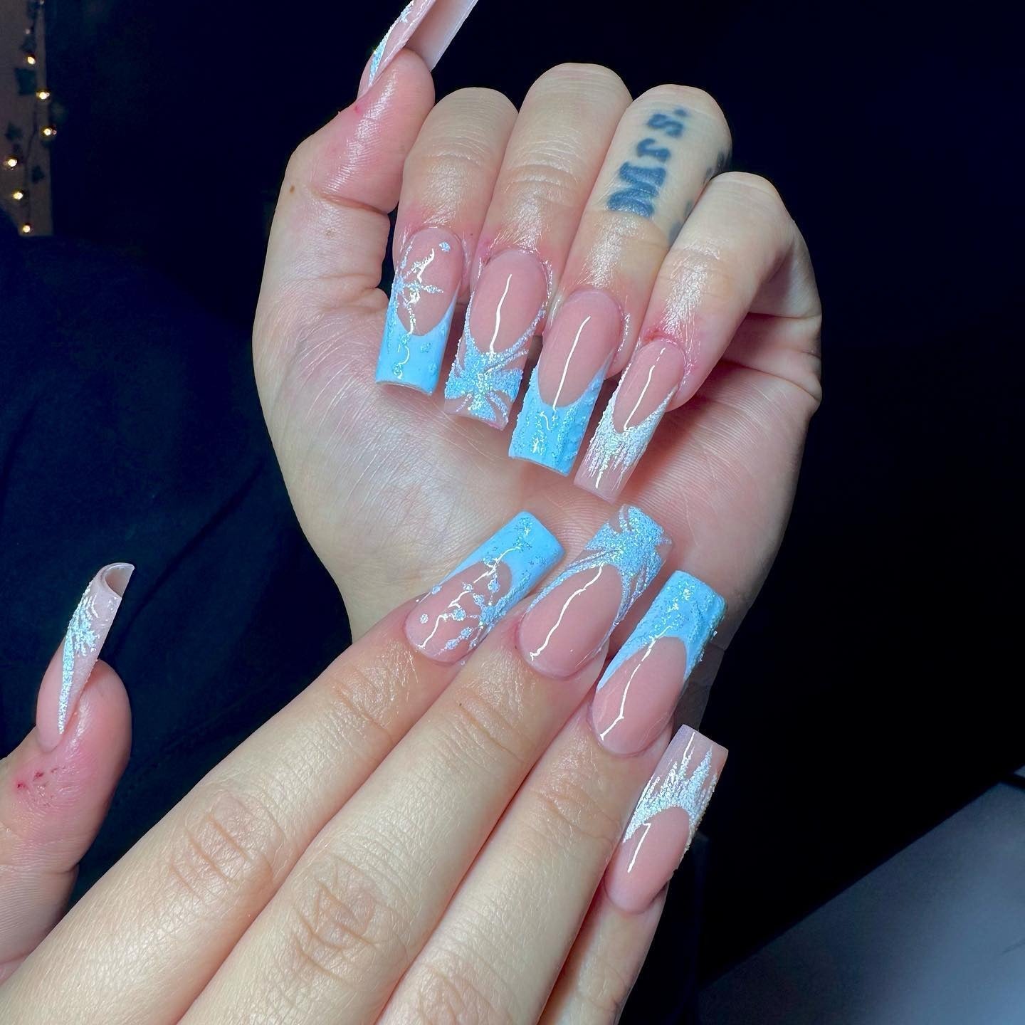 Visible Visual Idea — Long Winter Coffin Nails