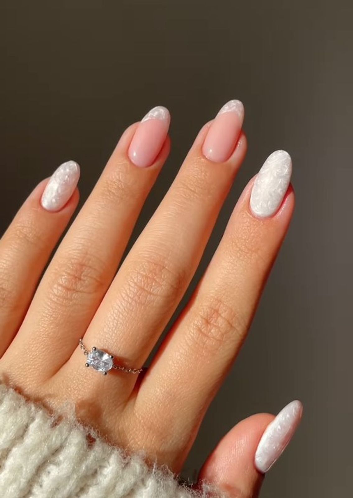 Clean Visual Idea Clean Visual Idea — Winter Pearl Nails
