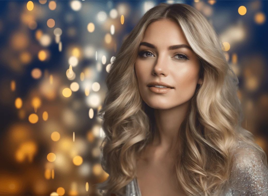 Blonde Visual Idea — Winter Bun Hairstyles
