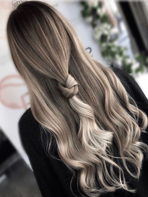 No Bangs Subtle Caramel Balayage on Dark Brown Lob No Bangs Subtle Caramel Balayage on Dark Brown Lob — Reverse Balayage