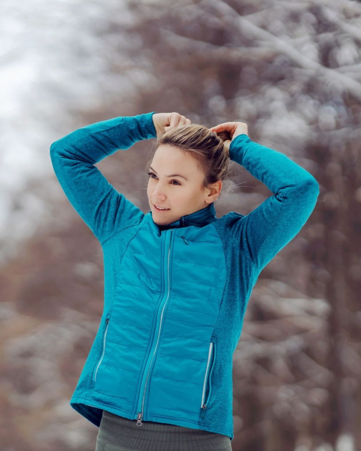 Blonde Visual Idea — Winter Protective Hairstyles