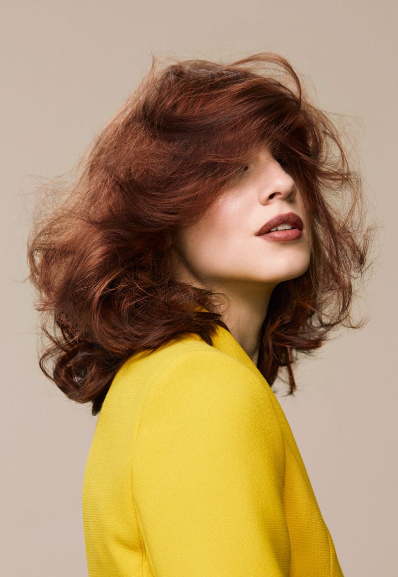 Warm Auburn with Subtle Copper Undertones Warm Auburn with Subtle Copper Undertones — Winter Hair Colors for Redheads