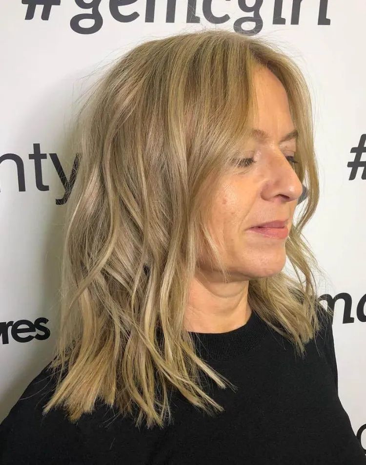 Collarbone-Length Visual Idea — Winter Hairstyles for Women Over 50