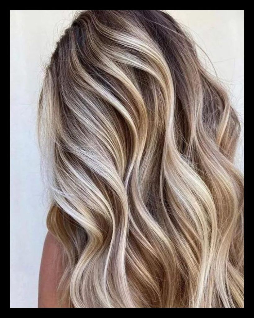 Wavy Visual Idea Wavy Visual Idea — Lowlights for Blonde Hair