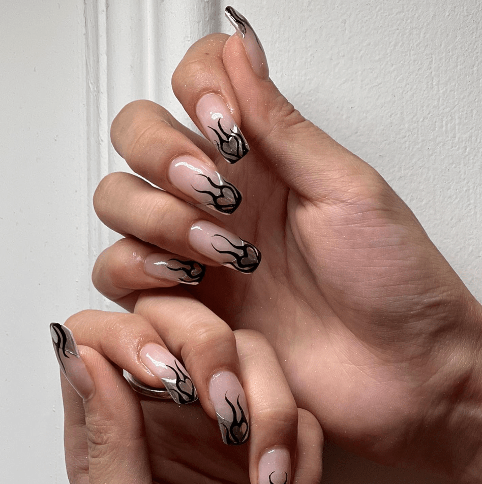 Glossy Visual Idea Glossy Visual Idea — New Years Coffin Nails 2027